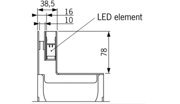 LEDline tekening